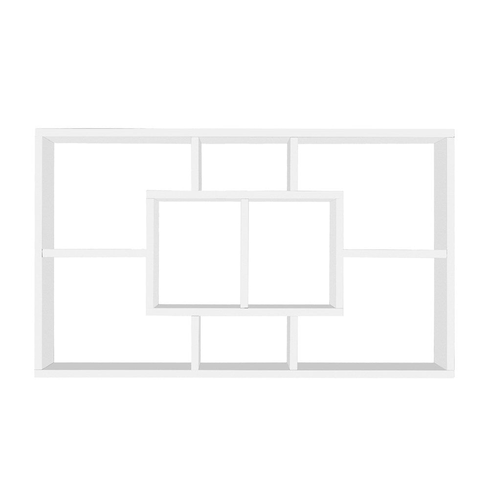 Bookcases & Shelves: Artiss Floating Wall Shelves Bookshelf White