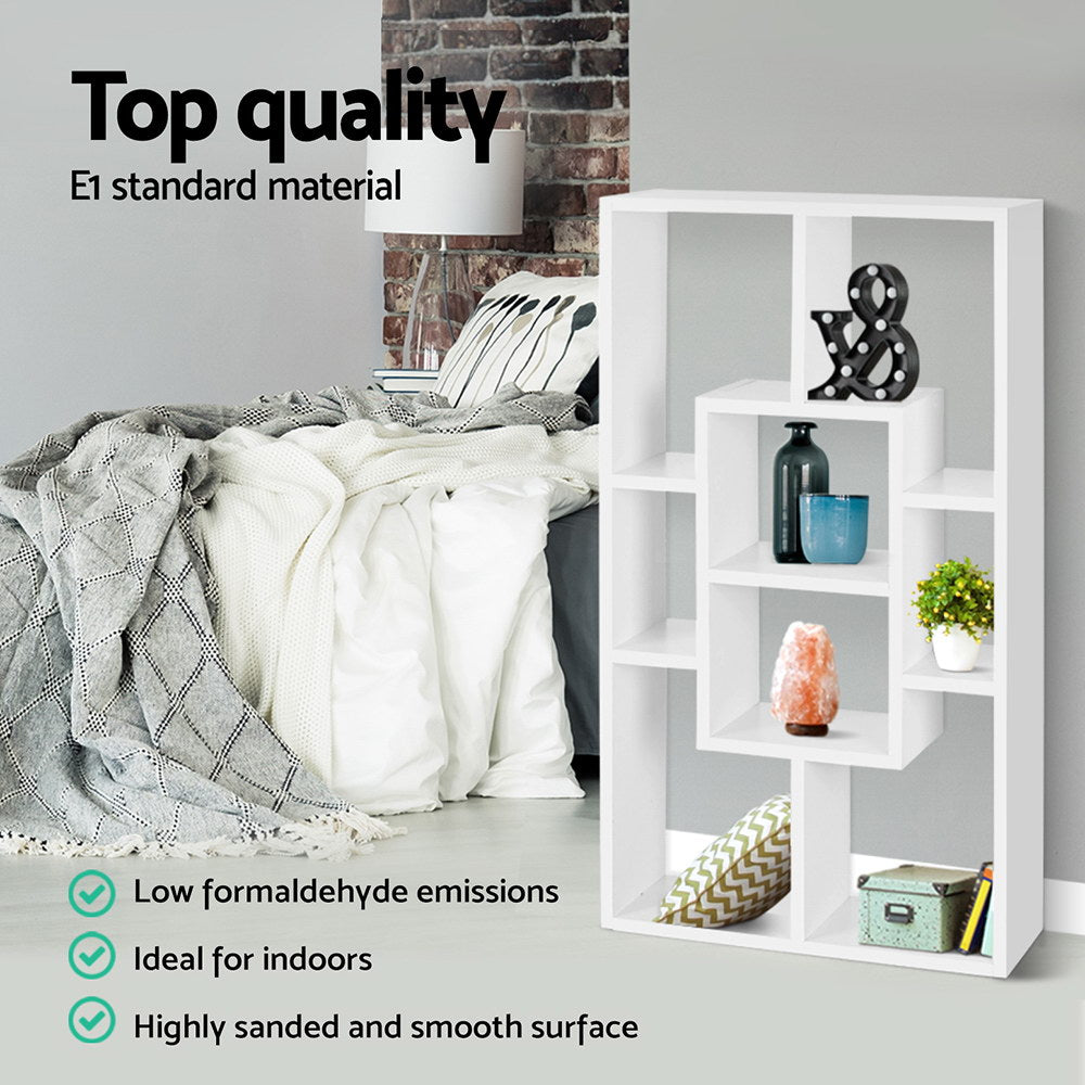 Bookcases & Shelves: Artiss Floating Wall Shelves Bookshelf White