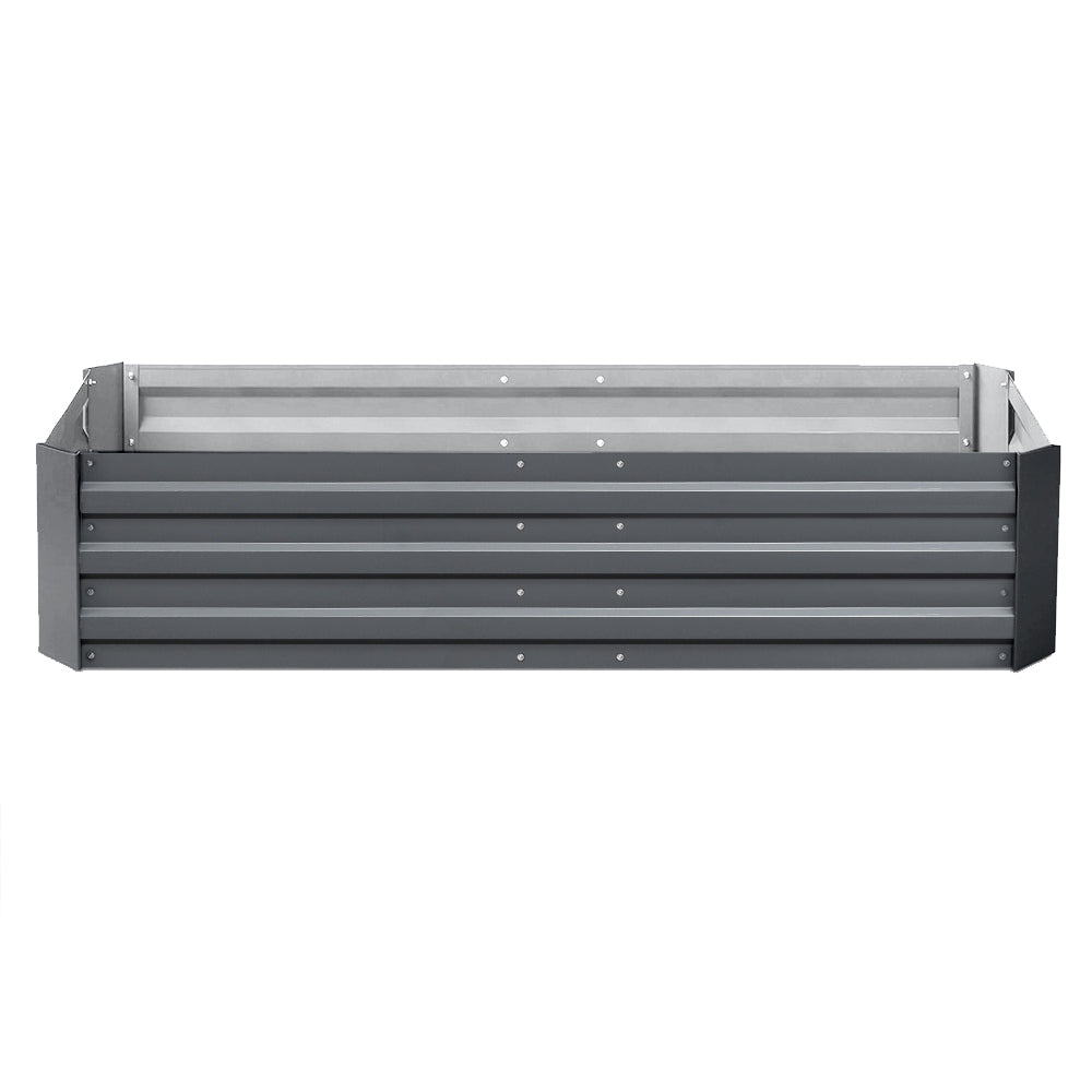 Garden Beds & Planters: Green Fingers Garden Bed 150x90cm Planter Box Raised Container Galvanised Steel