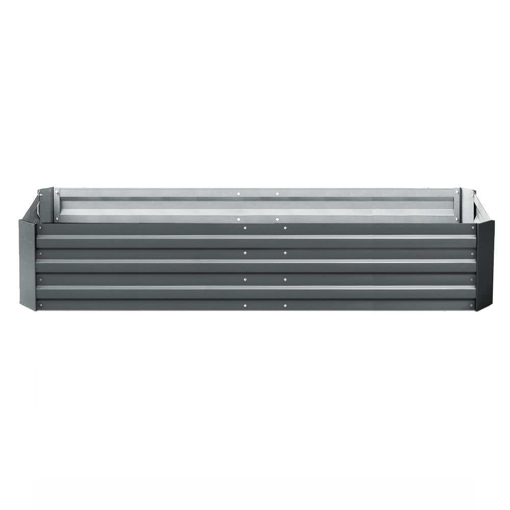 Garden Beds & Planters: Green Fingers Garden Bed 180x90cm Planter Box Raised Container Galvanised Steel