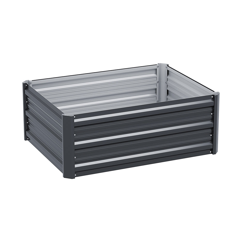 Greenhouses & Accessories: Green Fingers Garden Bed 80X60X30cm Planter Box