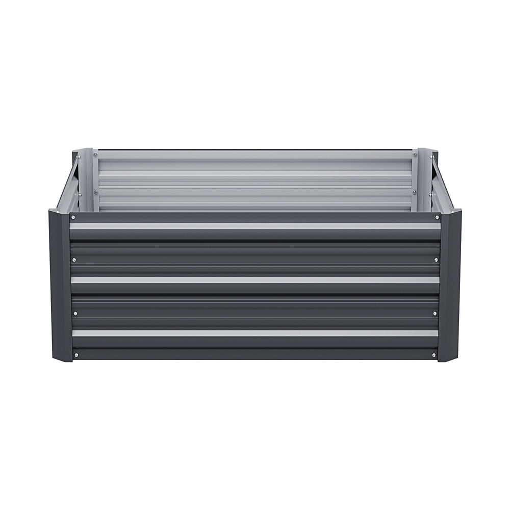 Greenhouses & Accessories: Green Fingers Garden Bed 80X60X30cm Planter Box