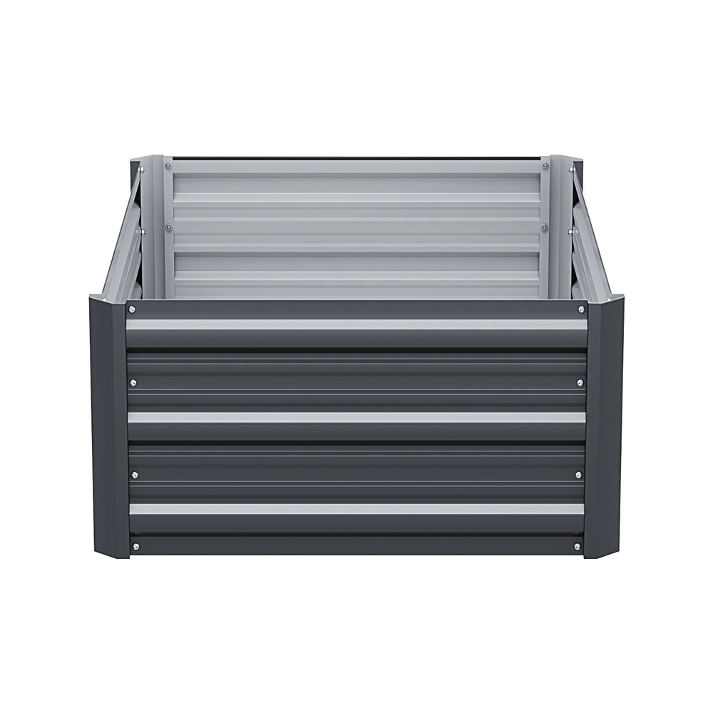 Greenhouses & Accessories: Green Fingers Garden Bed 80X60X30cm Planter Box