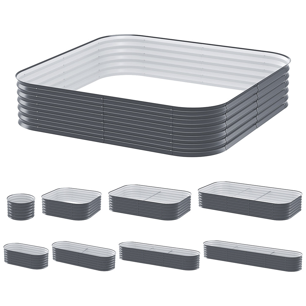Garden Beds & Planters: Green Fingers Garden Bed 9 In 1 Modular Planter Box 40CM height