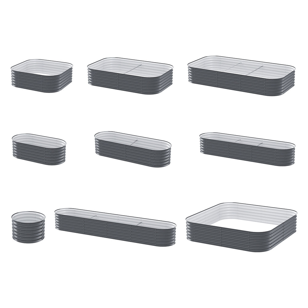 Garden Beds & Planters: Green Fingers Garden Bed 9 In 1 Modular Planter Box 40CM height