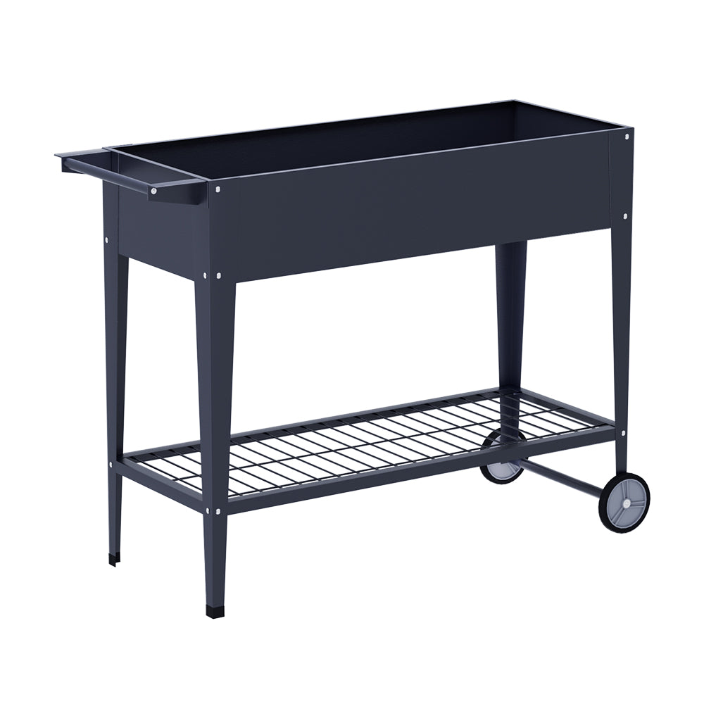 Garden Beds & Planters: Green Fingers Garden Bed Elevated 100X40X80cm Planter Box Raised Container Herb