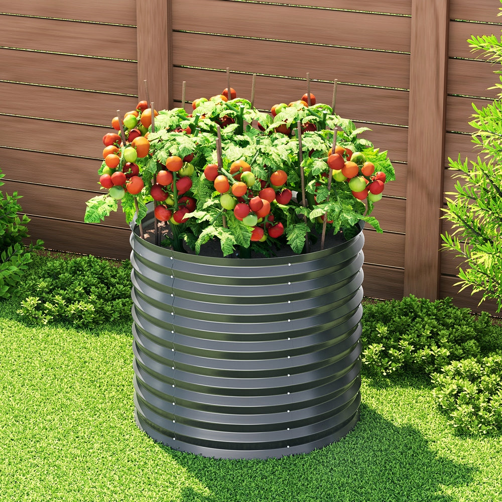 Greenhouses & Accessories: Green Fingers Garden Bed 80X68cm Planter Box