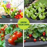 Green Fingers Garden Bed 90X45cm Planter Box Raised Container Galvanised Steel