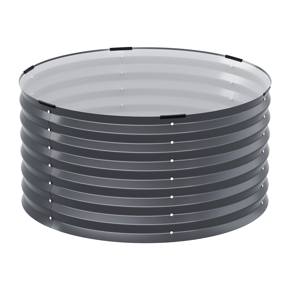 Garden Beds & Planters: Green Fingers Garden Bed 90X45cm Planter Box Raised Container Galvanised Steel