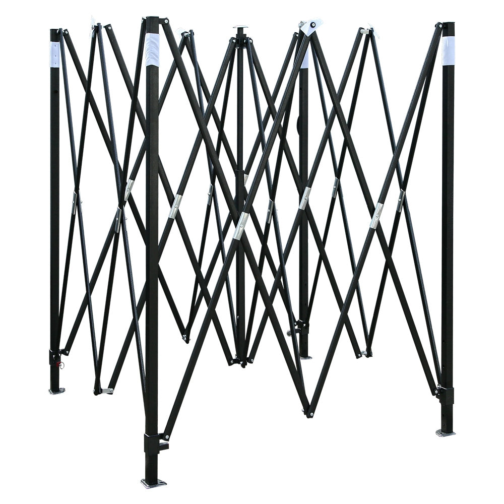 Canopies & Gazebos: Instahut Gazebo Pop Up Marquee 3x3 Folding Tent Wedding Gazebos 500D White