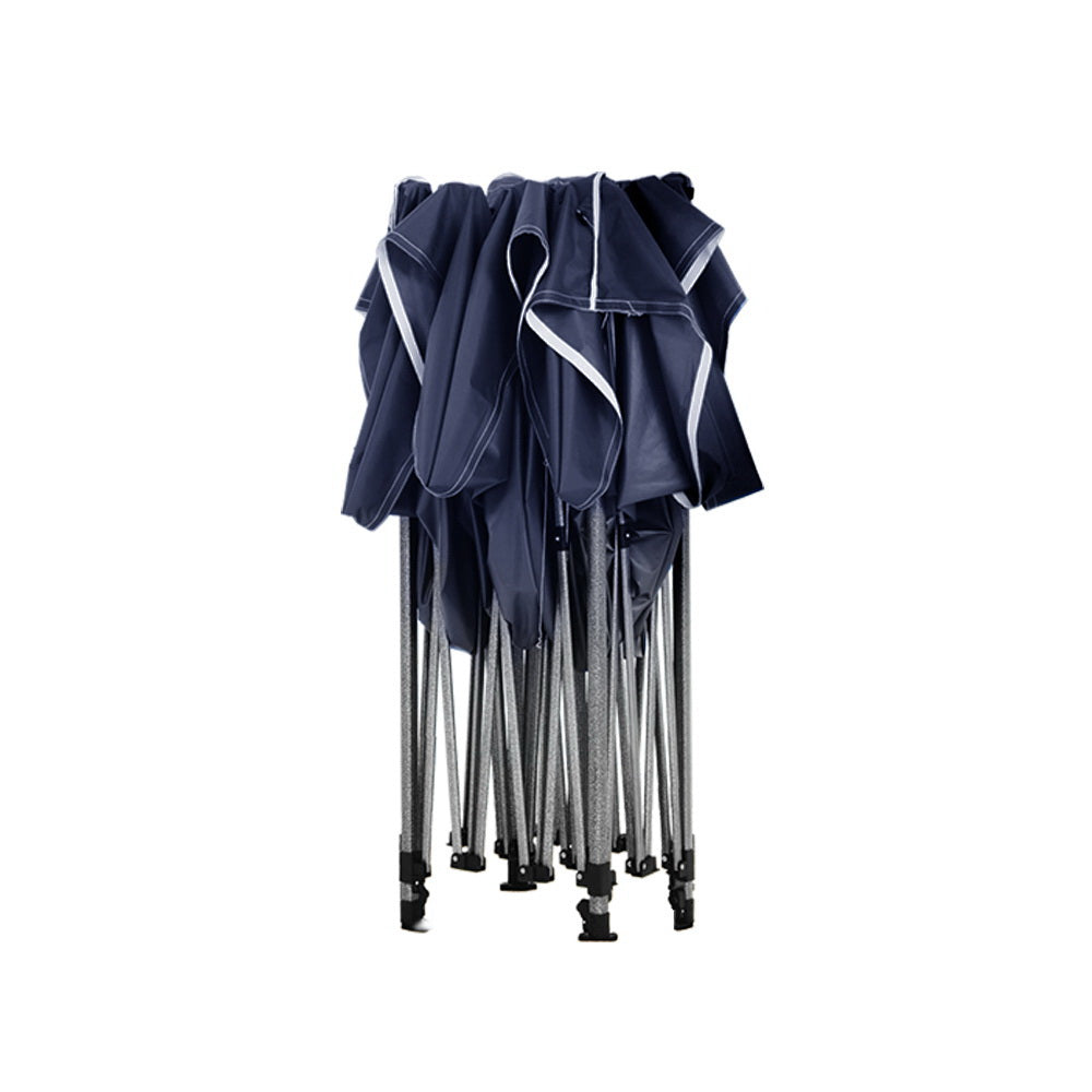 Canopies & Gazebos: Instahut Gazebo 3x4.5 Pop Up Marquee Folding Tent Wedding Gazebos Camping Outdoor Shade Canopy Navy