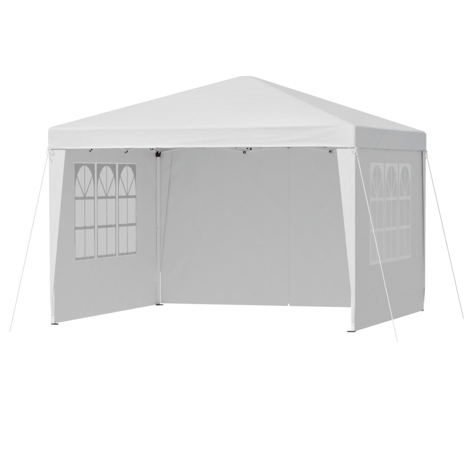 Canopies & Gazebos: Instahut Gazebo 3x3 Pop Up Marquee Folding Tent Wedding Gazebos Camping Outdoor Canopy White