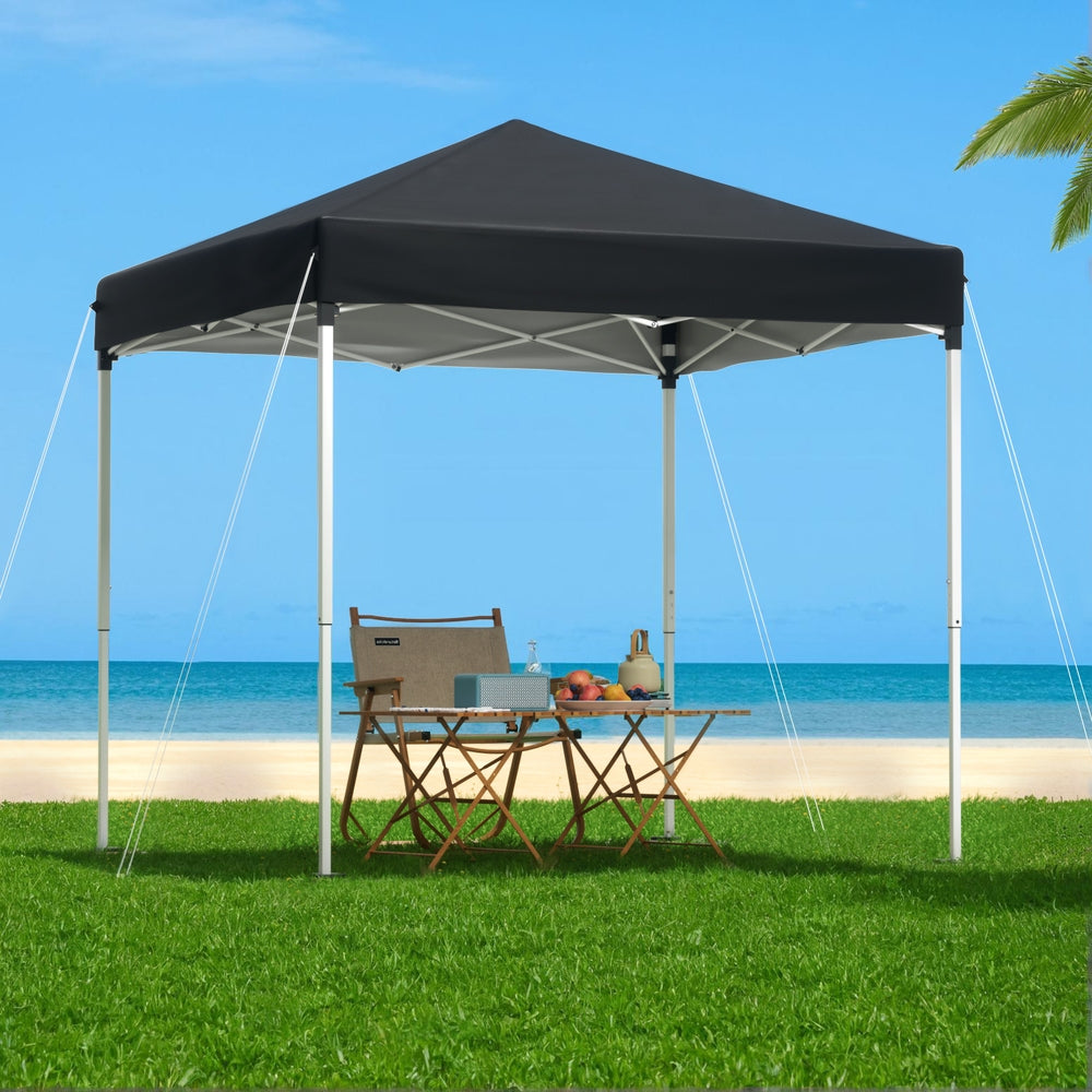 Canopies & Gazebos: Instahut Gazebo 2x2m Outdoor Patio Garden Marquee Shade Black