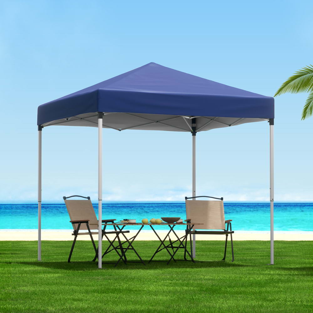 Canopies & Gazebos: Instahut Gazebo 2x2m Outdoor Patio Garden Marquee Shade Blue