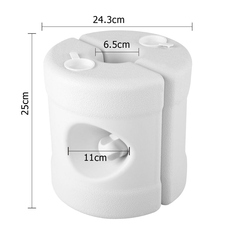 Canopies & Gazebos: Instahut Gazebo Base Pod Kit Pop Up Marquee Set Outdoor Wedding Tent Canopy Leg 4 pcs