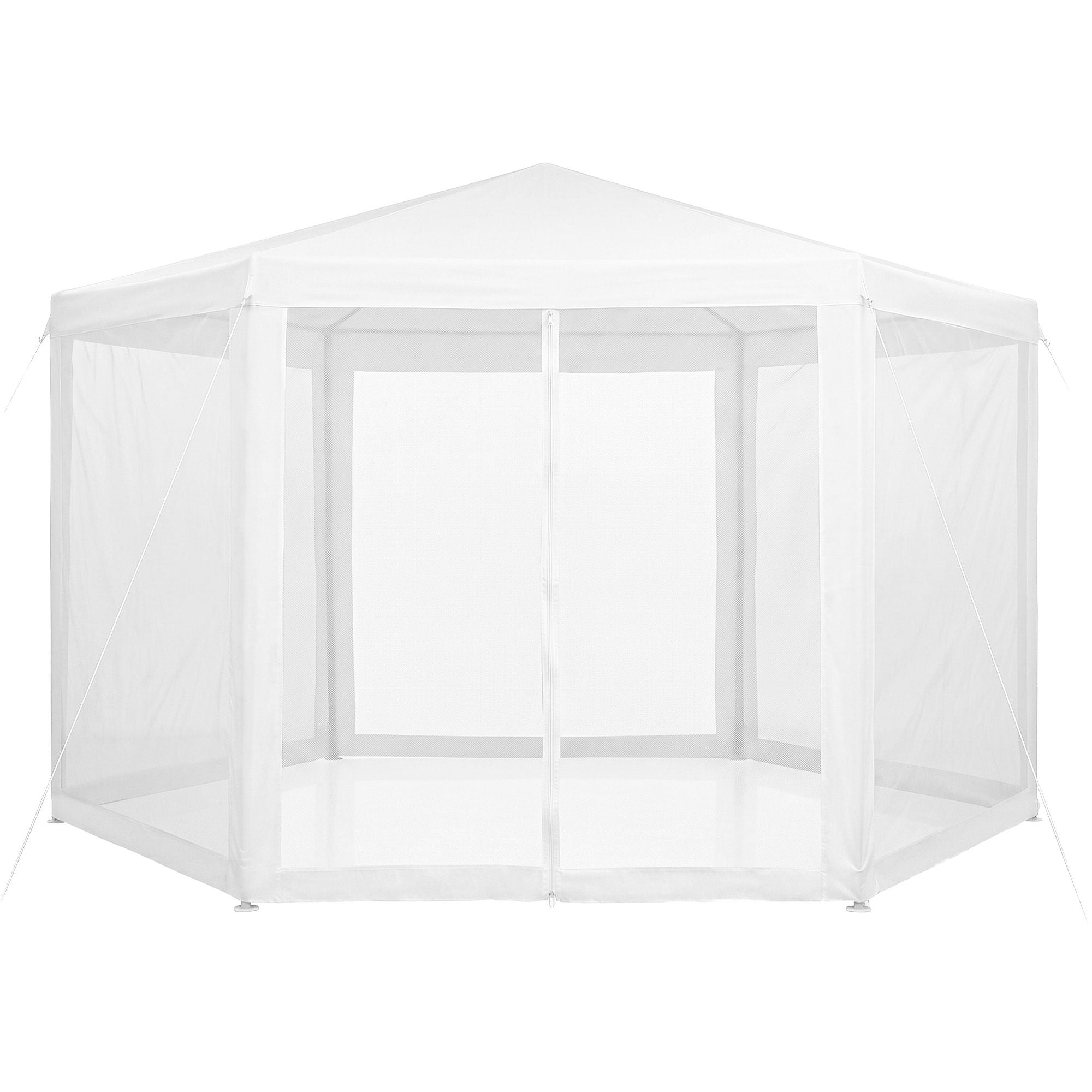 Instahut Gazebo?2x2m Marquee Wedding Party Tent Outdoor Camping Mesh Wall Canopy Shade Gazebos Navy