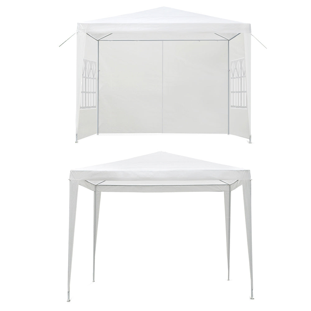 Canopies & Gazebos: Instahut Gazebo 3x3m Marquee Wedding Party Tent Outdoor Camping Side Wall Canopy Window Panel White