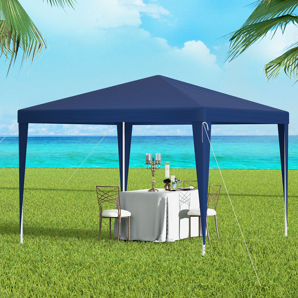 Canopies & Gazebos: Instahut Gazebo 3x3m Wedding Party Marquee Tent Outdoor Event Camping Canopy Shade