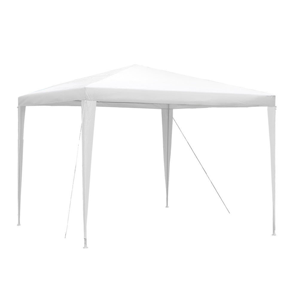 Canopies & Gazebos: Instahut Gazebo 3x3m Wedding Party Marquee Tent Outdoor Event Camping Canopy Shade White