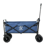 Spreaders & Wheelbarrows: Gardeon Garden Cart Folding 120kg Trolley Camping Wagon Barrow Outdoor Beach