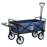 Drinkware: Gardeon Garden Cart with Cup Holders Blue