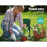 Outdoor Benches: Gardeon Garden Kneeler 3-in-1 Padded Seat Stool Outdoor Bench Knee Pad Foldable