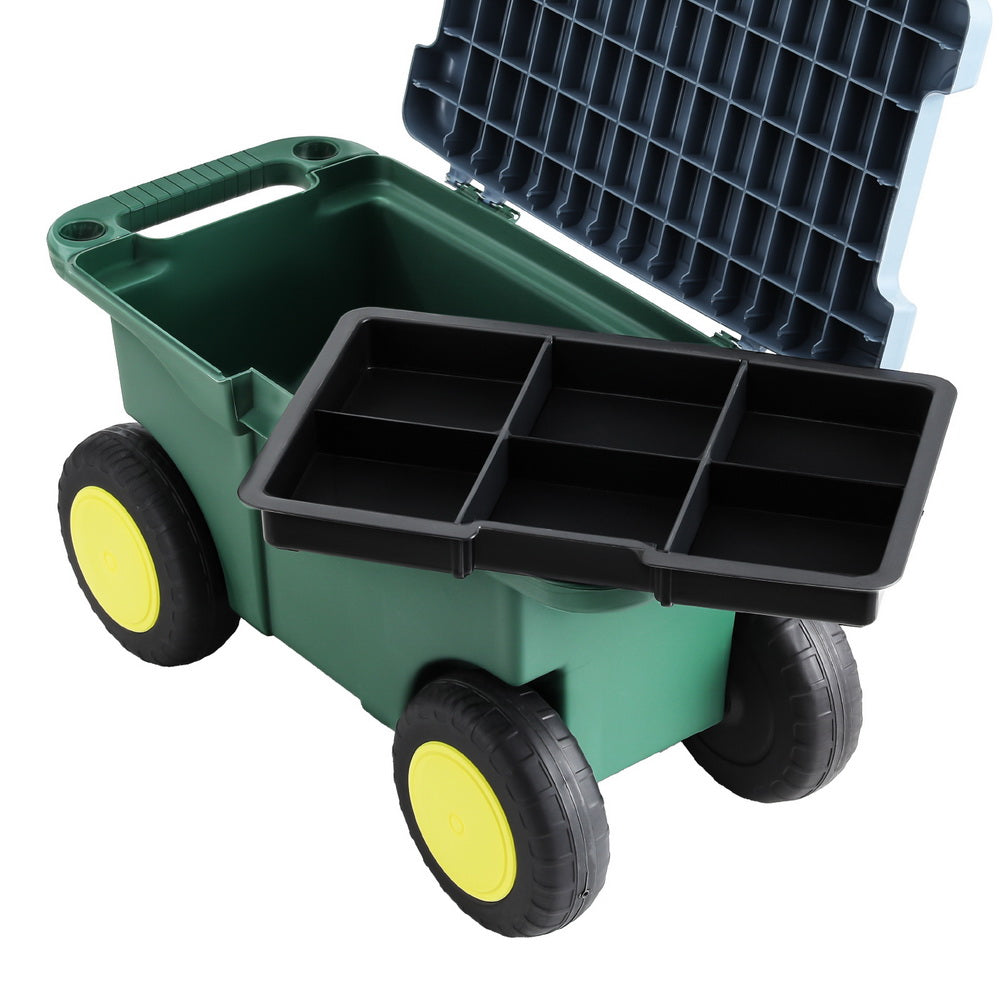 Makeup Organisation & Storage: Gardeon Garen Tool Storage Cart 3-In-1 Green