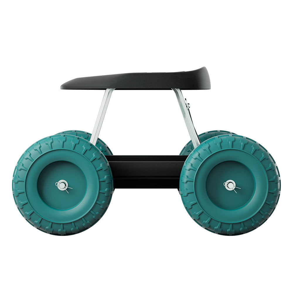 Kid's Tables, Chairs & Seats: Gardeon Garden Cart Rolling Stool with Wheels Gardening Helper Seat Farm Yard