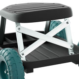 Kid's Tables, Chairs & Seats: Gardeon Garden Cart Rolling Stool with Wheels Gardening Helper Seat Farm Yard