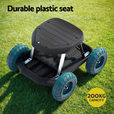 Kid's Tables, Chairs & Seats: Gardeon Garden Cart Rolling Stool with Wheels Gardening Helper Seat Farm Yard