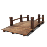 Garden Ornaments: Gardeon Garden Decor Outdoor Ornament Wooden Bridge 160cm