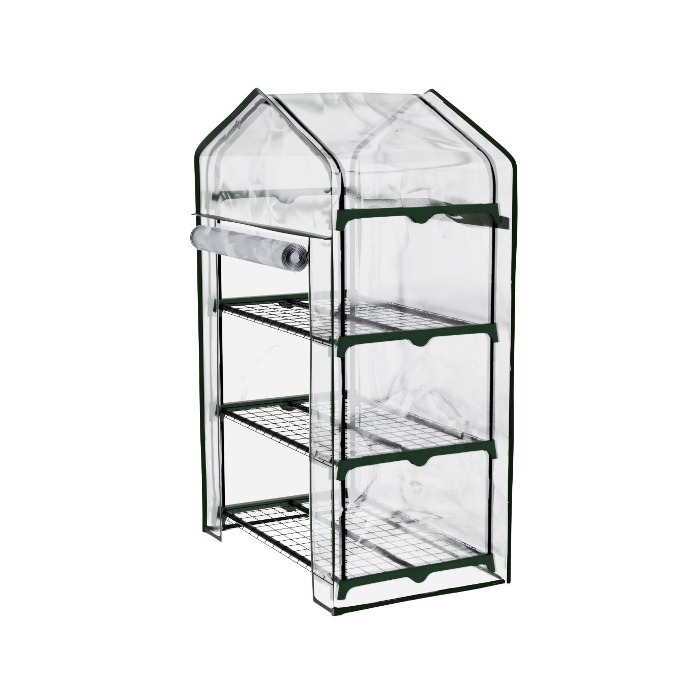 Greenhouses & Accessories: Greenfingers Greenhouse 3 Tiers Mini Green House Garden Bed Planter Box 1.28x0.7x0.5M