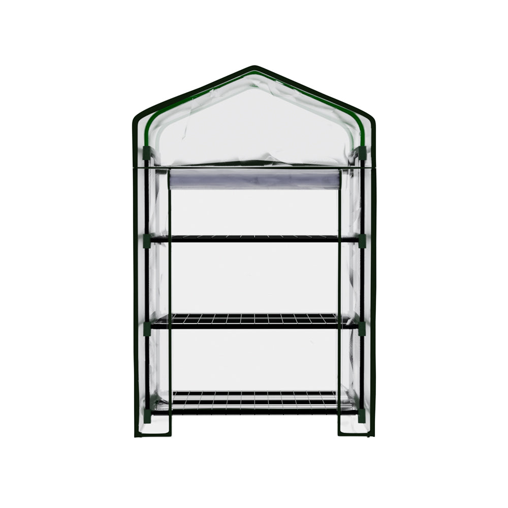 Greenhouses & Accessories: Greenfingers Greenhouse 3 Tiers Mini Green House Garden Bed Planter Box 1.28x0.7x0.5M