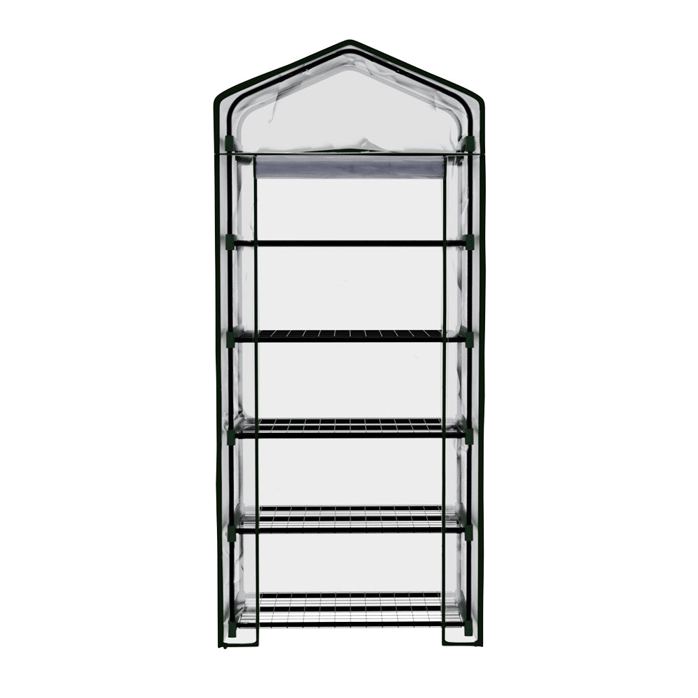 Greenhouses & Accessories: Greenfingers Greenhouse 5 Tiers Mini Green House Garden Bed Planter Box 1.9x0.7x0.5M