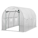 Greenhouses & Accessories: Green Fingers Greenhouse 3x2x2M Walk in Green House White