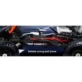Rigo Kids Pedal Go Kart Ride On Toys Racing Car Rubber Tyre Black
