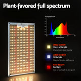Greenhouses & Accessories: Greenfingers Max 150W Grow Light LED Full Spectrum Indoor Plant All Stage Growth