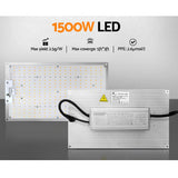 Greenhouses & Accessories: Greenfingers Max 150W Grow Light LED Full Spectrum Indoor Plant All Stage Growth