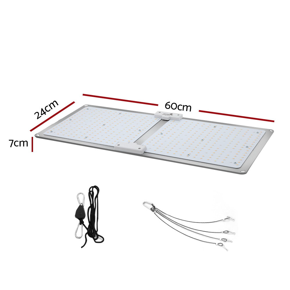 Greenhouses & Accessories: Greenfingers Max 220W Grow Light LED Full Spectrum Indoor Plant All Stage Growth