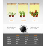 Greenhouses & Accessories: Greenfingers Max 220W Grow Light LED Full Spectrum Indoor Plant All Stage Growth