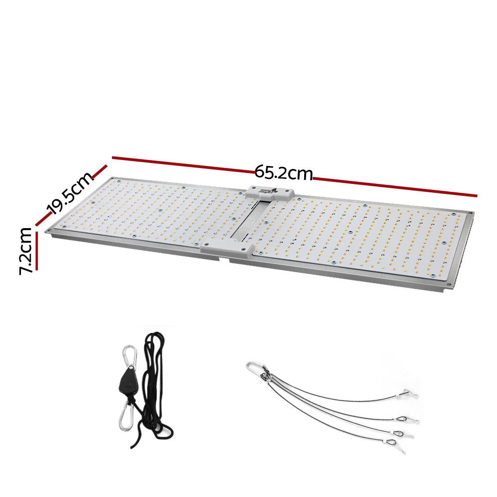 Greenhouses & Accessories: Green Fingers Max 3000W Grow Light LED Full Spectrum Indoor Plant All Stage Growth