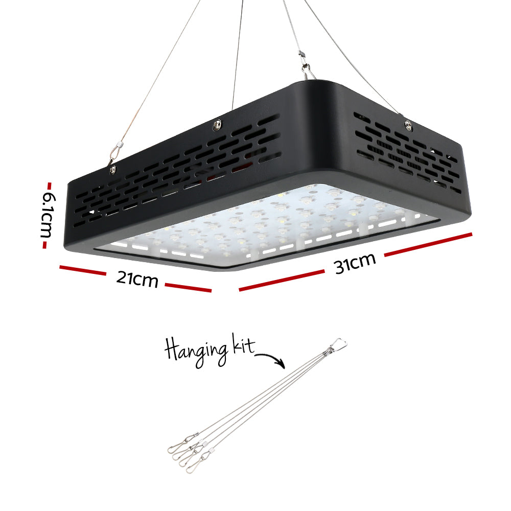 Greenhouses & Accessories: Green Fingers 600W Grow Light LED Full Spectrum Indoor Plant All Stage Growth