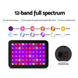 Greenhouses & Accessories: Green Fingers 600W Grow Light LED Full Spectrum Indoor Plant All Stage Growth