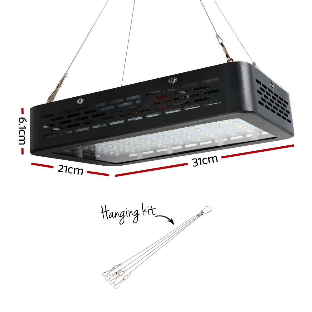 Greenhouses & Accessories: Green Fingers 1000W Grow Light LED Full Spectrum Indoor Plant All Stage Growth