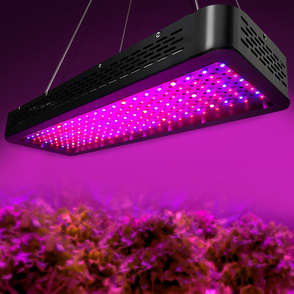 Greenhouses & Accessories: Green Fingers 2X 2000W Grow Lights LED Full Spectrum Indoor Plant All Stage Growth