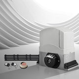 Fence & Gate Accessories: LockMaster Automatic Sliding Gate Opener Kit Keypad 4M 1200KG