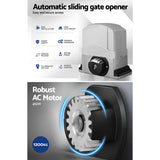 Fence & Gate Accessories: LockMaster Automatic Sliding Gate Opener Kit Keypad 4M 1200KG