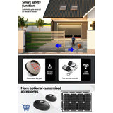 Fence & Gate Accessories: LockMaster Automatic Sliding Gate Opener Kit Keypad 4M 1200KG