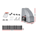 Fence & Gate Accessories: LockMaster Automatic Sliding Gate Opener Kit 4M 800KG