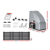 Fence & Gate Accessories: LockMaster Automatic Sliding Gate Opener Kit Keypad 6M 800KG